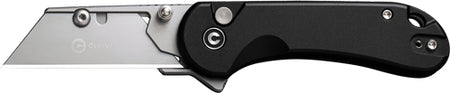 CIVIVI Elementum Black Handle 2.26" Utility Folding Knife with 3 Blades