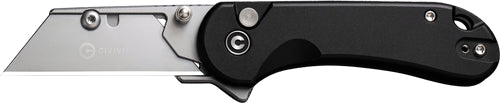 CIVIVI Elementum Black Handle 2.26" Utility Folding Knife with 3 Blades