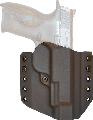 Comp-Tac Warrior Glock 43 OWB Stealth Holster Right Hand Aircraft Kydex Black