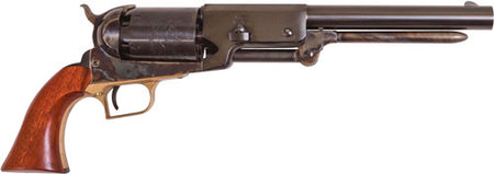 Cimarron 1847 Walker Dragoon .44 Cal Black Powder Revolver 9" Blued Engraved Cylinder Case Hardened Walnut Grip 6 Shot