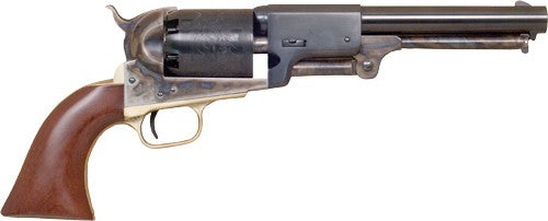 Cimarron 3rd Model Dragoon Percussion Revolver .44 Cal 7.5" Blued German Silver Sight Walnut 6 Shot