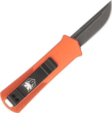 CobraTec 952 OTF California Compliant Orange 1.75" D2 Steel Drop Point