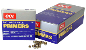 CCI PRIMERS 200 LARGE RIFLE 5000 PACK CASE