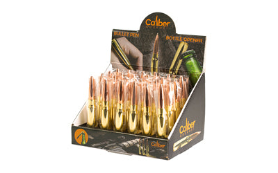 Caliber Gourmet 50 Caliber Bullet Pen, Twist Open, Display Box 24 Count CBG-DB-04