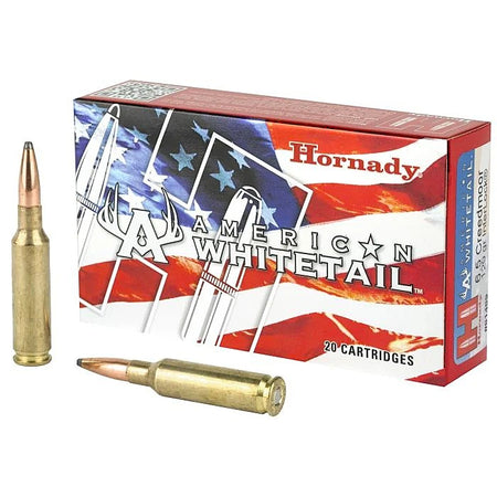 Hornady 81489 American Whitetail 6.5 Creedmoor 129 gr InterLock Spire Point