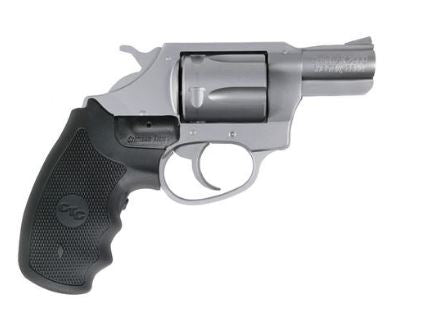 Charter Arms 73824 Undercover Small 38 Special, 5 Shot 2" Matte Stainless Steel Barrel & Cylinder, Aluminum Frame w/Black Crimson Trace Laser Grip, Exposed Hammer