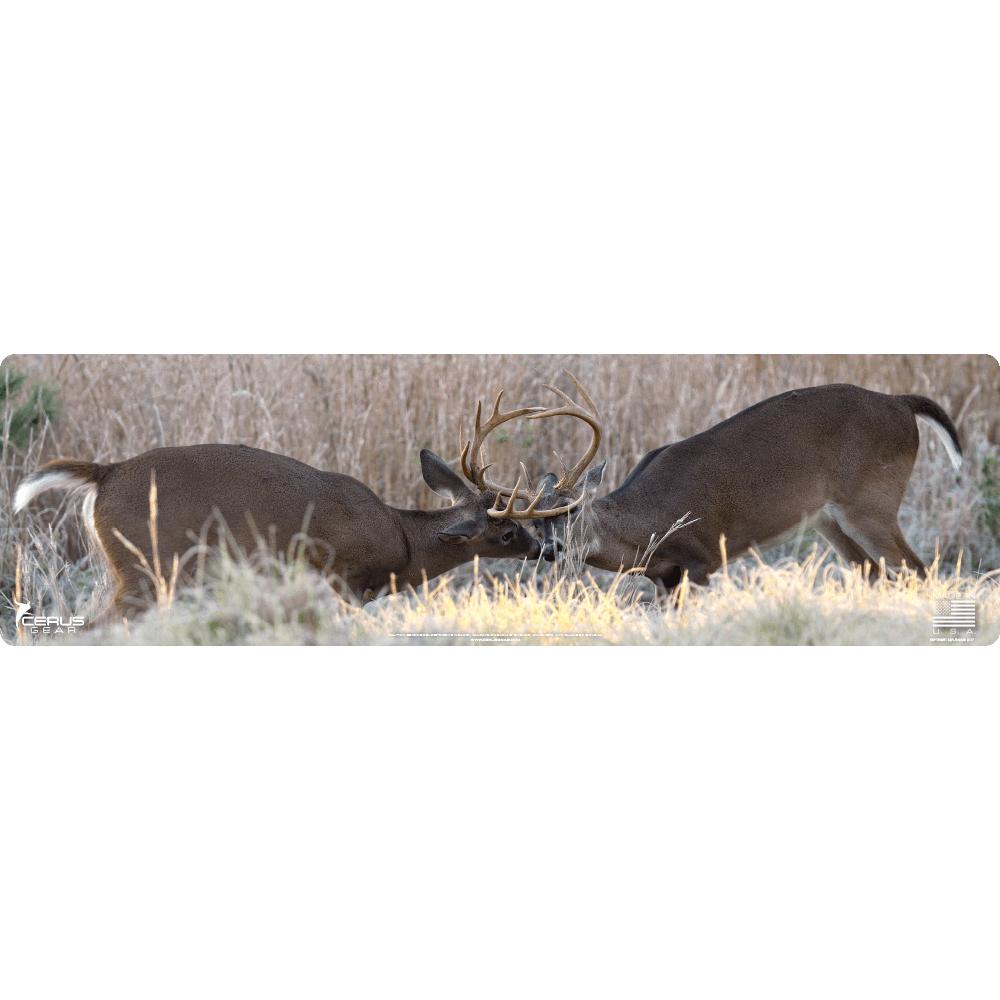 Cerus Gear Magnum XXL Whitetail Bucks Fighting 14x48 ProMat Full Color