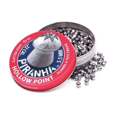 Crosman Piranha 400ct .22 Cal 14.30gr Hunting Airgun Pellets