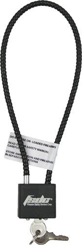 Regal 1-Pack 15" Cable Lock with 2 Keys - California DOJ Approved Firearm Safety