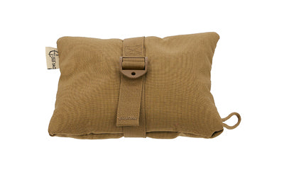 Cole-TAC BB1002 Boss Bag Precision Rifle Rest, 6.5"x7.5"x2", Coyote 1000D Nylon, 26.5 oz, Pre-Filled Polymer, Made in the USA