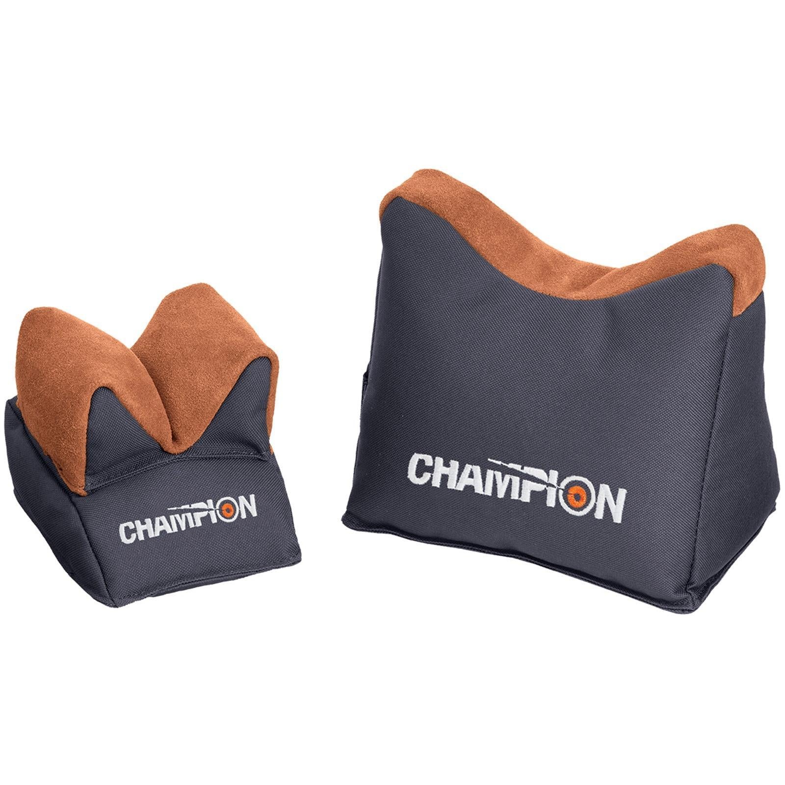 Champion Pre-Filled Two-Tone Sand Bags for Bench Rest Rifle Shooting Support