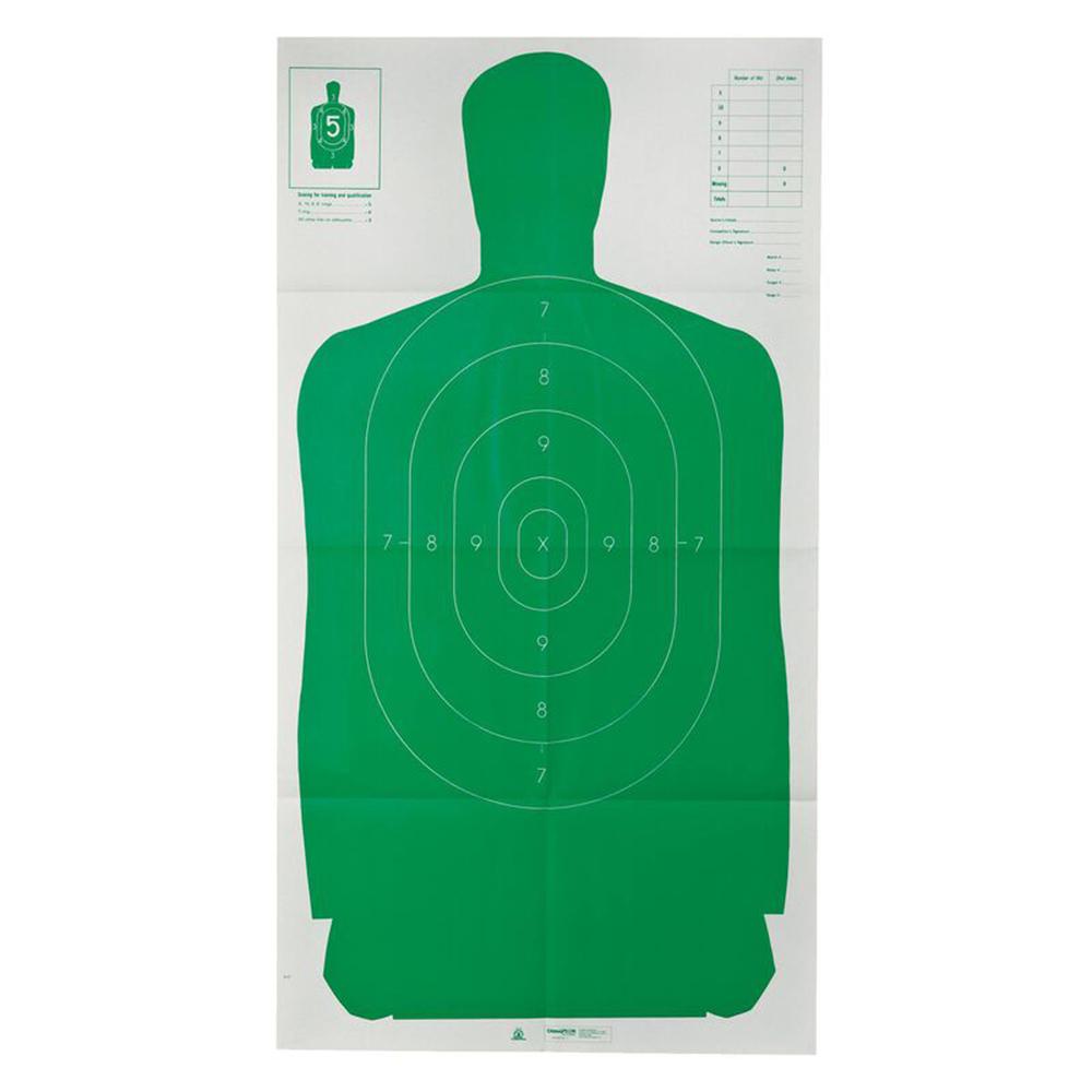 Champion LE Targets 24" x 45" Green Silhouette Target 10 Count