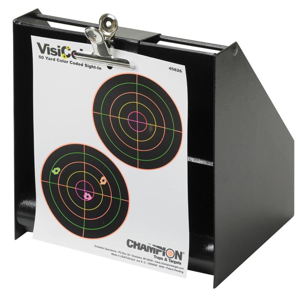 Champion Heavy-Duty Steel Bullet Trap .22 Rimfire with Bulldog Clip