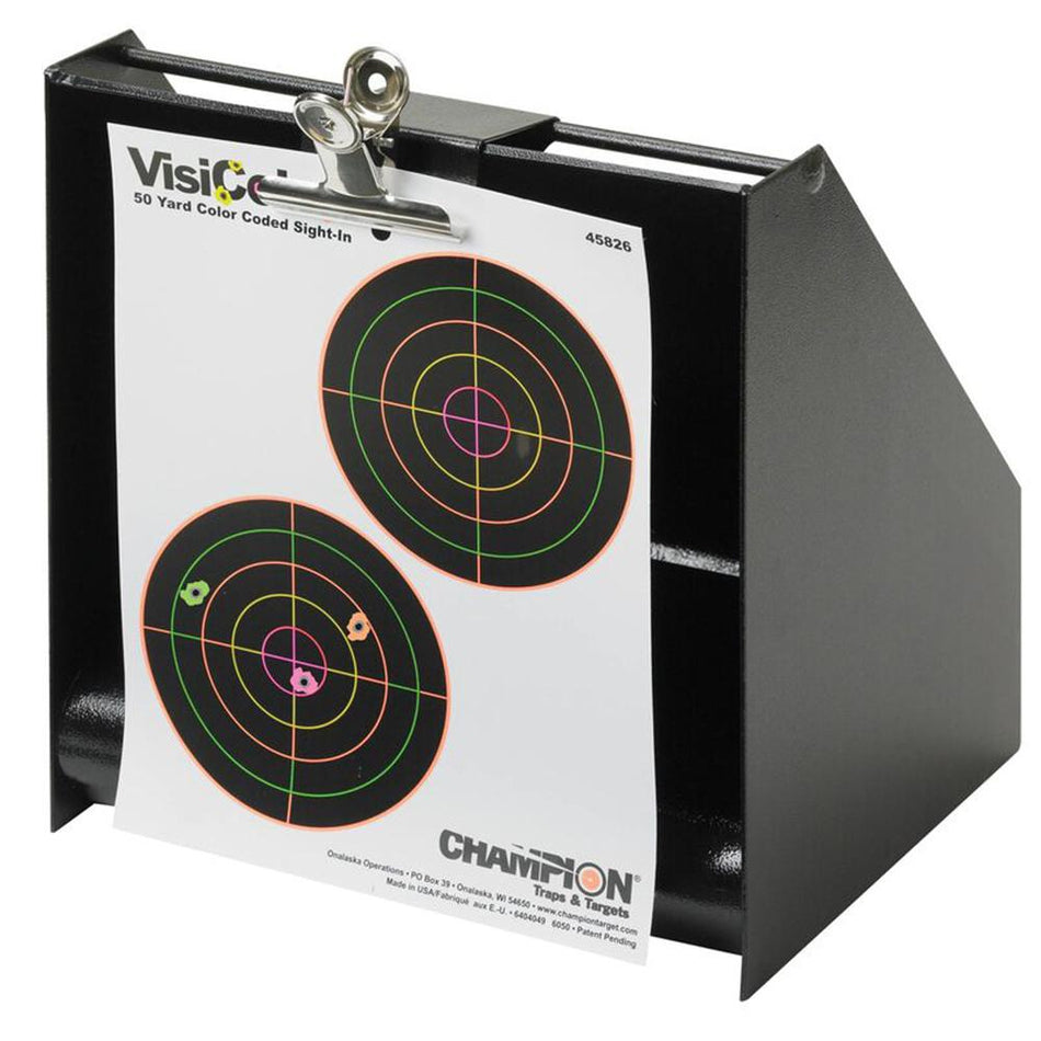 Champion Heavy-Duty Steel Bullet Trap .22 Rimfire with Bulldog Clip