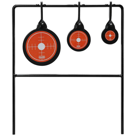 Champion Rimfire Steel Triple Gong Spinning Shooting Target