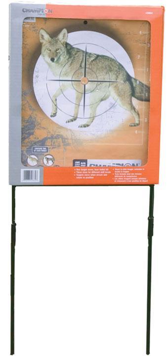 Champion Critter Series Paper Target and Stand Combo
