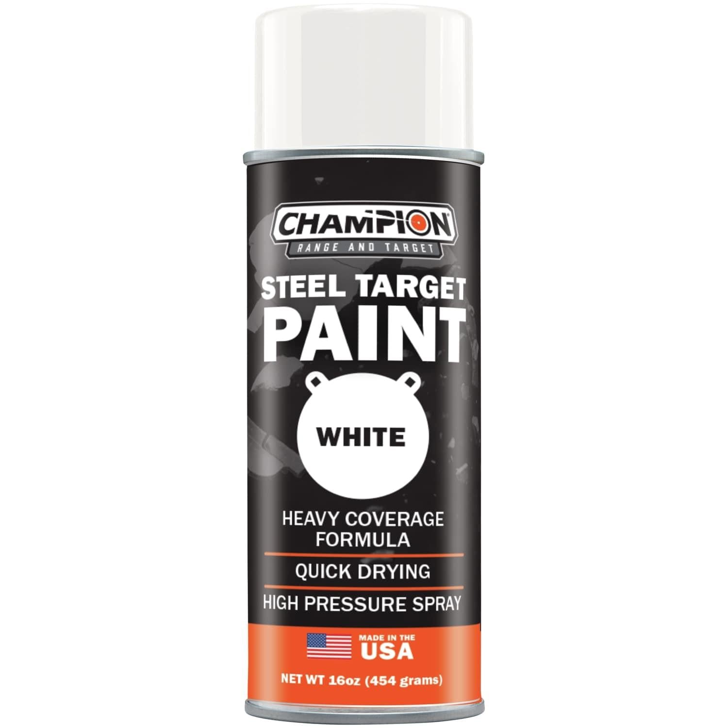 Champion AR500 Target Spray Paint 16 oz White Heavy Coverage