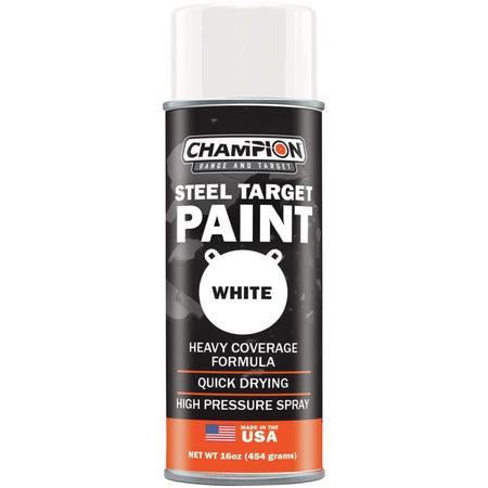 Champion AR500 Target Spray Paint 16 oz White Heavy Coverage