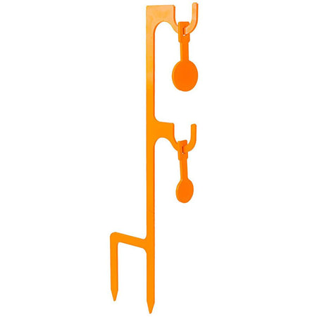 Champion Rimfire Double Target Steel Hanger and Targets Orange Box