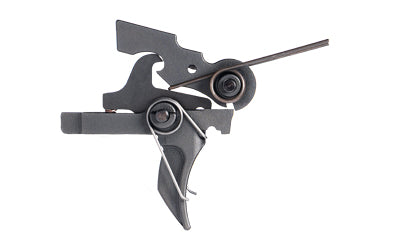 CMC Triggers AR-15 Small Pin Combat Curved Single Stage Trigger, 4.5lb Pull Weight, Black 52701