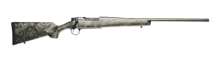 Christensen Arms 01-01347-00 Mesa FFT Full Size 25 Creedmoor 4+1 20" Tungsten Gray Cerakote Threaded Barrel, Tungsten Gray Cerakote Steel Drilled & Tapped Receiver, Carbon w/Gray Accents Fixed Carbon