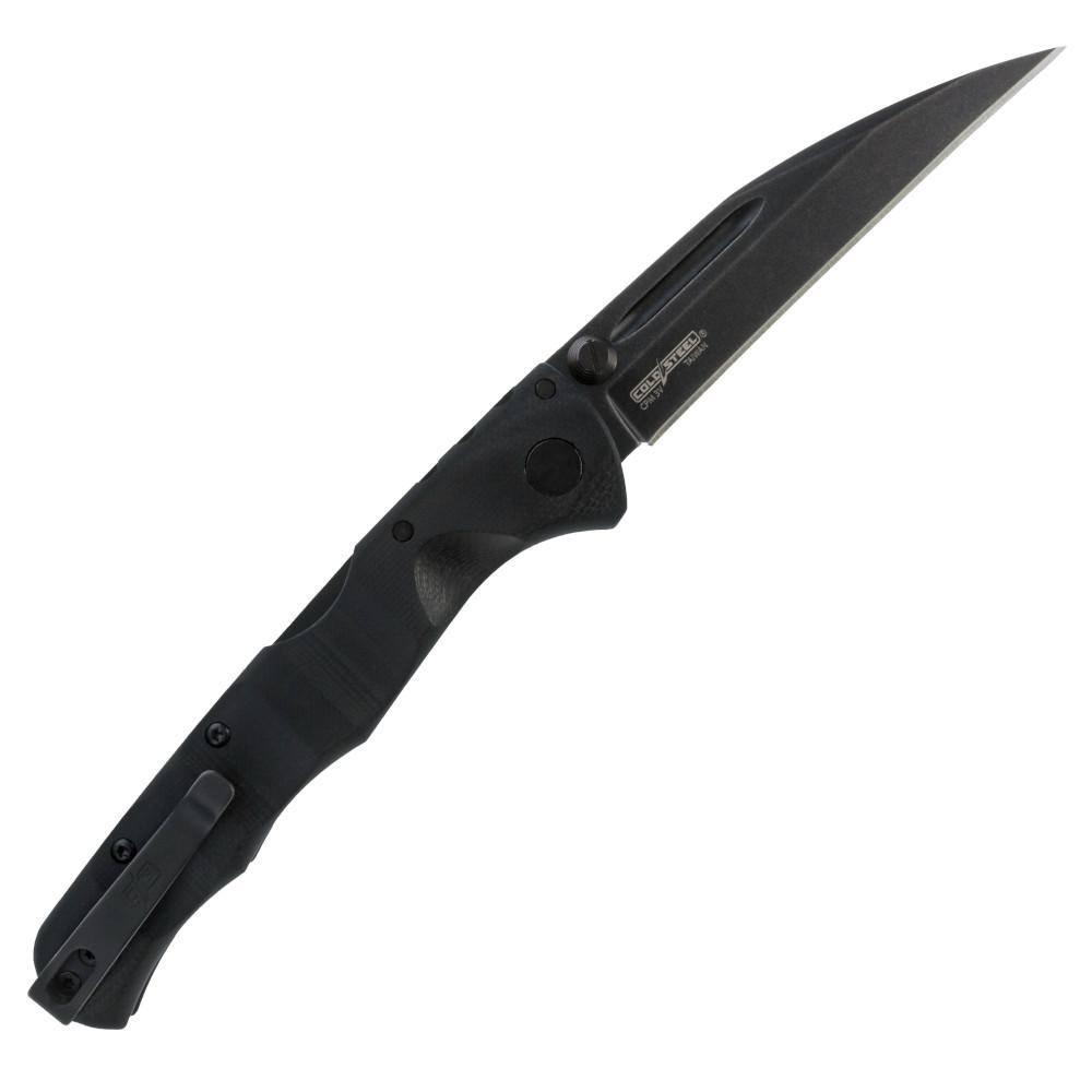Cold Steel Frenzy II Folding Pocket Knife 3-1/2 Inch Sheepsfoot Blade Blackout