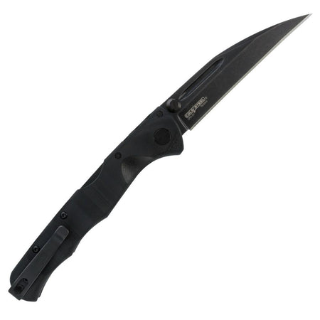Cold Steel Frenzy II Folding Pocket Knife 3-1/2 Inch Sheepsfoot Blade Blackout