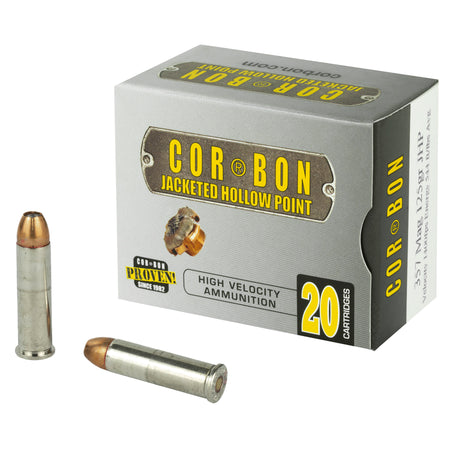 Cor-Bon Self Defense Jacketed Hollow Point 125 Grain .357 Magnum 1450 FPS