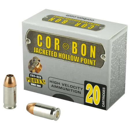 Cor-Bon Self Defense Jacketed Hollow Point 90 Grain .380 ACP/Auto 1050 FPS