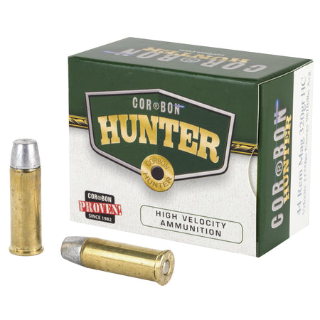 Cor-Bon Hunting Hard Cast .44 Magnum 320 grain Jacketed Hollow Point ammunition