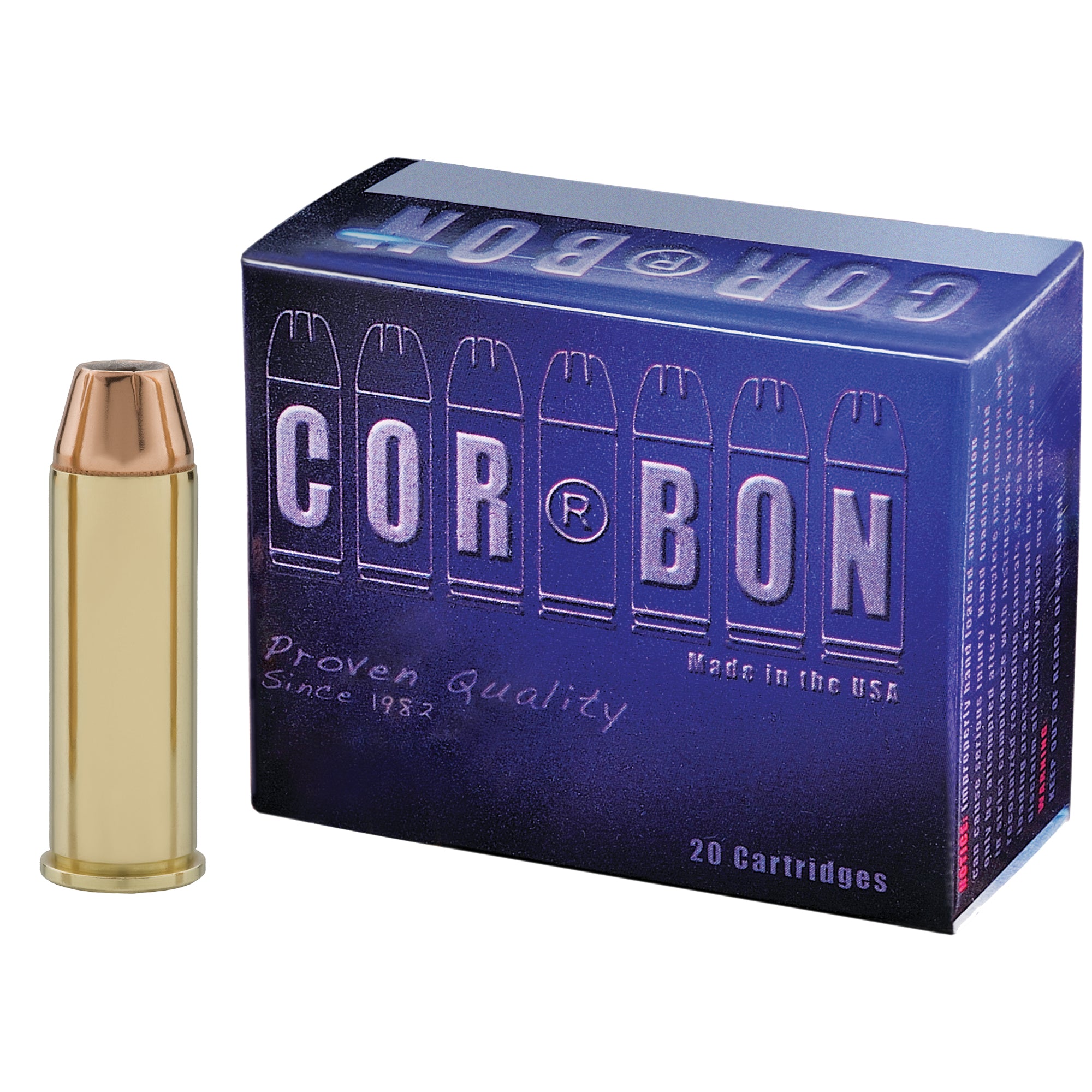 Cor-Bon Self Defense Jacketed Hollow Point 165 Grain .44 S&W Special 1050 FPS