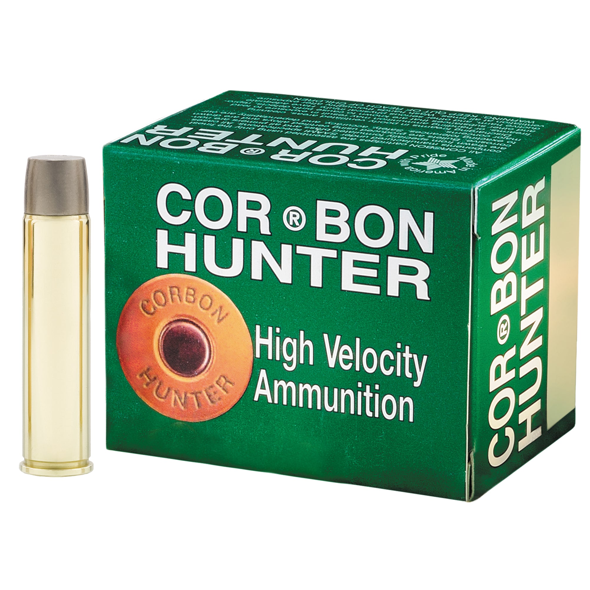 Cor-Bon Hunting Hard Cast .460 S&W Mag 395 grain Jacketed Hollow Point ammunition