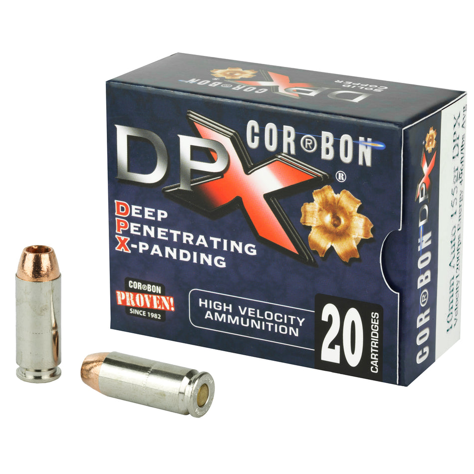 Cor-Bon Deep Penetrating X bullet XPB Hollow Point 155 Grain 10mm Auto