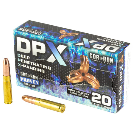 Cor-Bon Deep Penetrating X bullet Subsonic .300 AAC Blackout 200 grain Jacketed Hollow Point ammunition