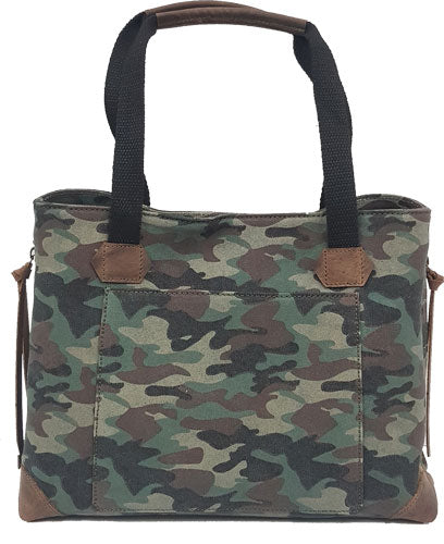 VersaCarry Concealed Carry Canvas Camo Tote Purse