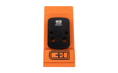 C&H Precision V4 Pistol Optic Mount Plate for Glock 43x/48 MOS, Fits Trijicon RMR/SRO & Holosun 507C/508T, Black Anodized