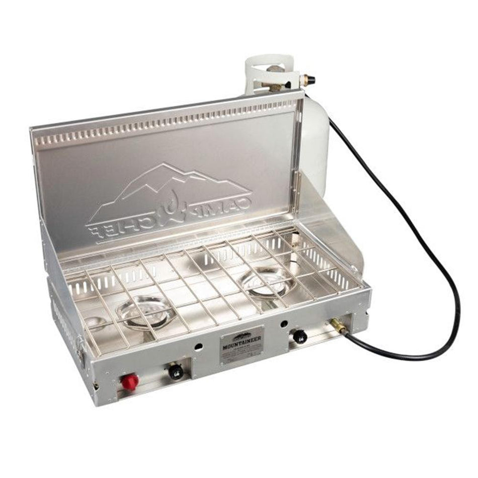 Camp Chef Mountaineer Suitcase-Style Aluminum Outdoor Cooking System