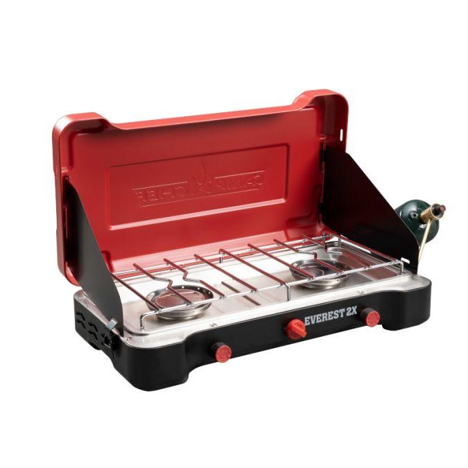 Camp Chef Everest 2X High Output Dual Burner Cooking System - 20,000 BTU per Burner