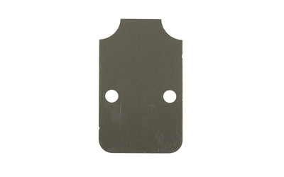 C&H Precision Stainless Steel Sealing Plate for Trijicon RMR, Compatible with All RMR Pistol Mounts, Silver Finish
