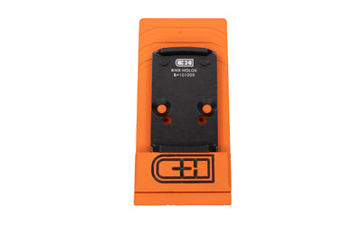 C&H Precision V4 Optic-to-Optic Mount Plate, RMR Footprint to Holosun 407K/507K, Black Anodized, Hardware Included