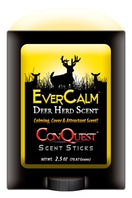 Conquest Scents Deer Herd Ever Calm Attractant & Calming Scent Stick 2.5 oz