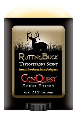 Conquest Scents Mature Buck Rut Deer Attractant Scent Stick 2.5 oz