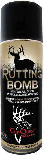 Conquest Scents Rutting Deer Lure Buck Bomb Full-Size 7oz Aerosol