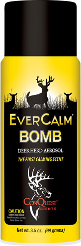 Conquest Scents Deer Lure Ever Calm Aerosol Bomb 3.5 fl oz Can