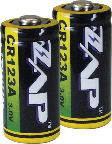 PSP Zap CR123A Lithium 2 Pack Batteries for Stun Guns