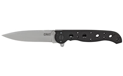 CRKT M16-01S Spear Point Folding Knife 3.06" Blade Bead Blast Stainless Steel Carson Flipper Frame Lock