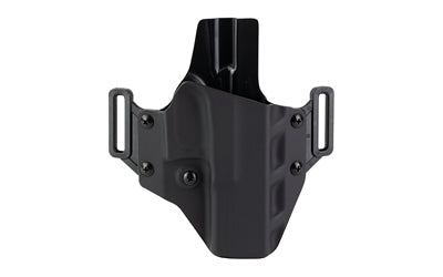 Crucial Concealment Covert OWB, Right Hand Kydex Holster, Adjustable Cant, Black, Glock 17 1000