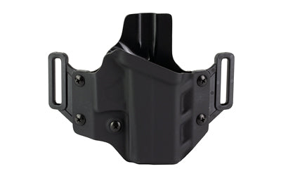 Crucial Concealment Covert OWB, Right Hand Kydex Holster, Adjustable Cant, Black, Glock 43/43X 1002