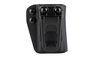 Crucial Concealment Covert Ambidextrous Kydex Magazine Pouch for Glock 43X/48 & Taurus G3C/G2C, Black