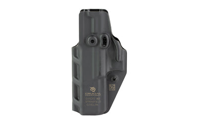 Crucial Concealment Covert Right Hand IWB Holster, Fits Springfield Echelon, Black Kydex 1334
